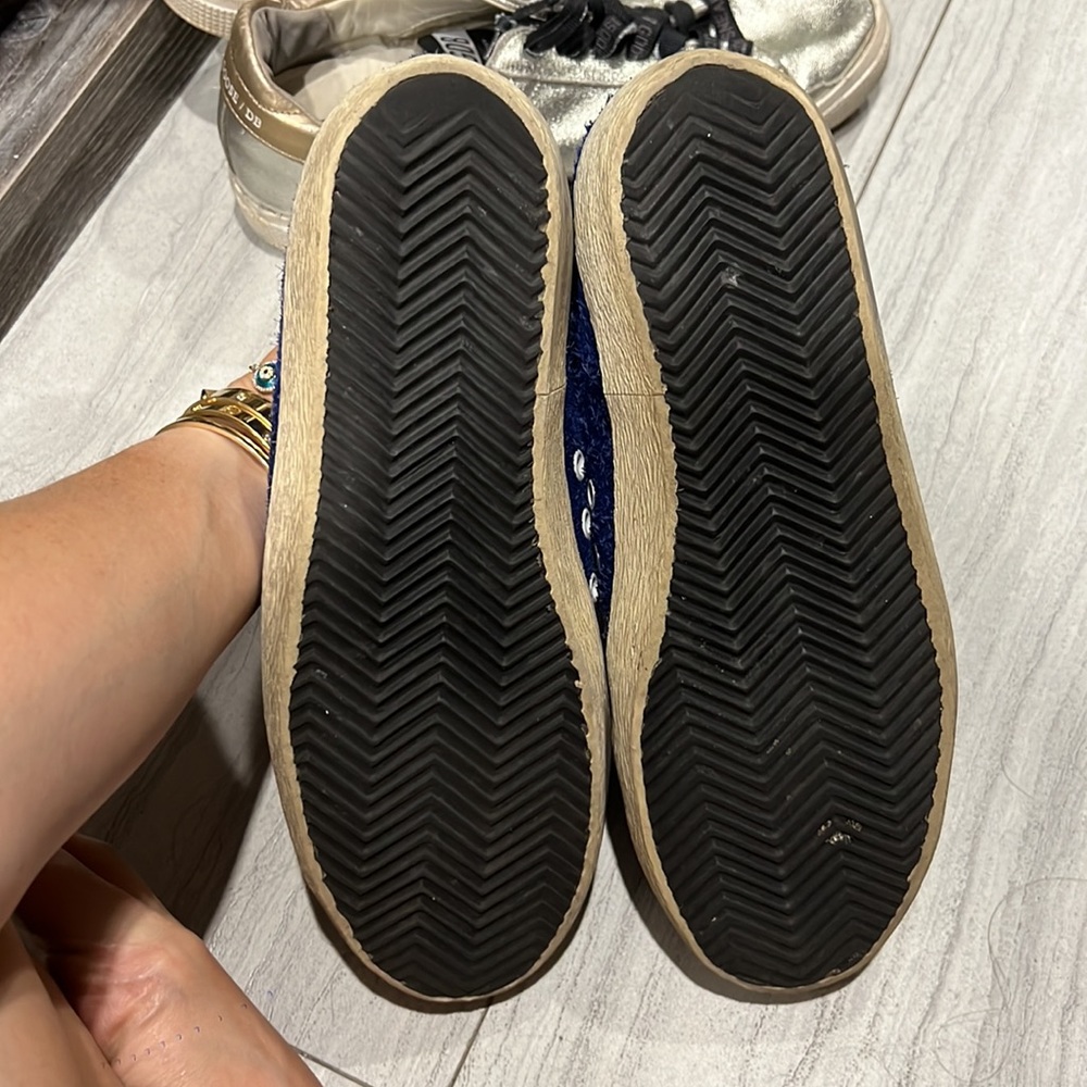 Golden goose blue/white sneakers - Picture 5 of 7